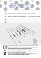 Garlando F-20 Instructions D'assemblage