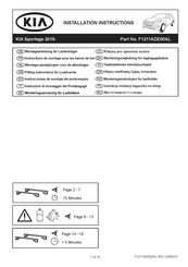 Kia F1211ADE00AL Instructions D'installation