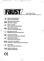 Faust ST 55 E-01 Mode D'emploi