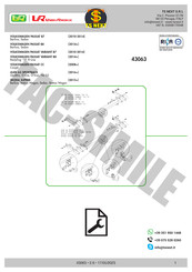 UMBRA RIMORCHI TS NEXT 43063 Instructions De Montage