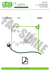 UMBRA RIMORCHI Umbra Green Project 39040/C Instructions De Montage