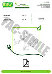 UMBRA RIMORCHI Umbra Green Project 28070/F Instructions De Montage