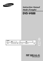 Samsung DVD-V4500 Mode D'emploi