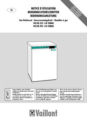 Vaillant VKS BE 252 -3 H TURBO Notice D'utilisation