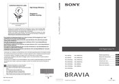 Sony BRAVIA KDL-32V56 Série Mode D'emploi