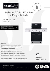 Nexgrill DeLuxe 720-0960GC Instructions De Montage