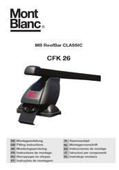 Mont Blanc CLASSIC CFK 26 Instructions De Montage