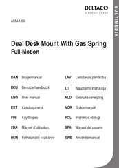 Nordic Deltaco ARM-1300 Manuel D'utilisation