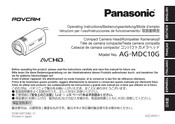 Panasonic AG-MDC10G Mode D'emploi