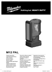 Milwaukee M12 PAL Notice Originale