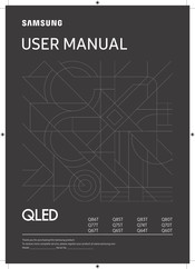 Samsung QE65Q80TAT Guide D'utilisation