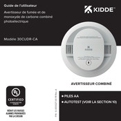 Kidde 30CUDR-CA Guide De L'utilisateur