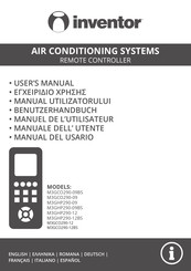 INVENTOR M3GCO290-12BS Manuel De L'utilisateur