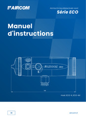 AirCom ECO-X Manuel D'instructions