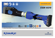 Klauke ESGM 45CFB Mode D'emploi