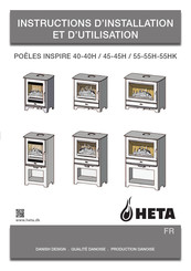 Heta INSPIRE 40H Instructions D'installation Et D'utilisation