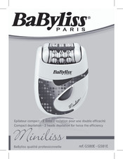 BaByliss PARIS Miniliss G581E Mode D'emploi