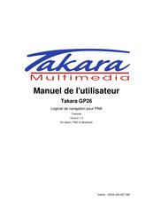 TAKARA Multimedia GP26 Manuel De L'utilisateur