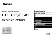 Nikon COOLPIX S02 Manuel De Référence