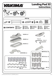 Yakima Landing Pad 32 Manuel D'instructions