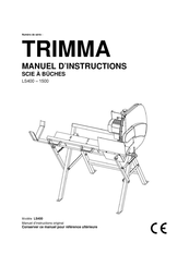 Trimma LS400 Manuel D'instructions