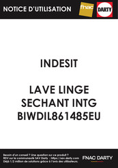 Indesit BIWDIL861485EU Notice D'utilisation