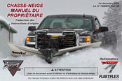 SnowEx POWER PLOW 8100 Manuel Du Propriétaire