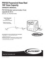 Suncast Power Wind PW100 Manuel Du Propriétaire