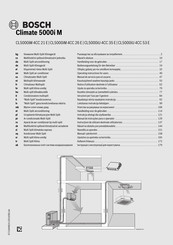 Bosch CL5000iM 4CC 26 E Notice D'utilisation Destinée À L'utilisateur