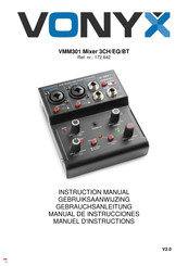 Vonyx 172.642 Manuel D'instructions