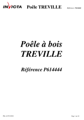 Invicta TREVILLE Notice D'utilisation Et D'installation