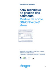 hager TYMS620D Mode D'emploi