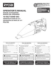 Ryobi PCL705 Manuel D'utilisation