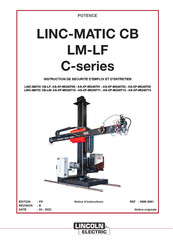 Lincoln Electric LINC-MATIC CB-LM AS-XP-95240711 Notice D'instructions