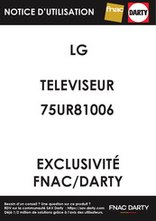 LG 75UR81006 Guide De L'utilisateur