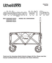 Litheli tool eWagon W1 Pro Manuel D'utilisation