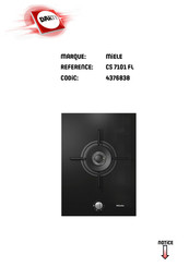 Miele CS 7101 FL Mode D'emploi Et Instructions De Montage