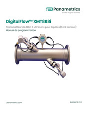 Baker Hughes Panametrics DigitalFlow XMT868i Manuel De Programmation