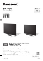 Panasonic TX-65LZ980E Mode D'emploi