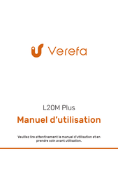 Verefa L20M Plus Manuel D'utilisation