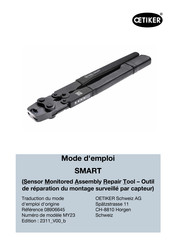 OETIKER SMART Traduction Du Mode D'emploi D'origine