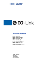 Baumer FADK 14I4470/IO Instructions De Service