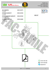 UMBRA RIMORCHI TS NEXT 19117 Instructions De Montage