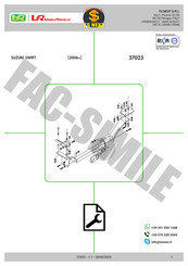 UMBRA RIMORCHI TS NEXT 37023 Instructions De Montage