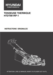 Hyundai power products HTDT561RP-1 Instructions Originales