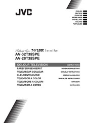 JVC AV-28T35SPE Manuel D'instructions