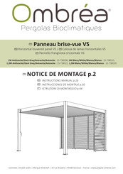 Ombréa VS 15-738508 Notice De Montage