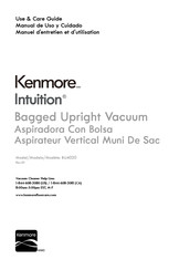 Kenmore Intuition Manuel D'entretien Et D'utilisation