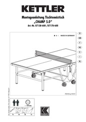 Kettler CHAMP 5.0 Instructions De Montage