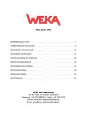 Weka DK32 S Notice De L'utilisateur